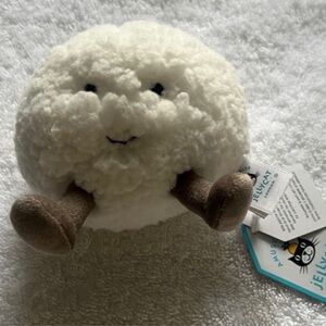 Jellycat Fluffy White Snowball Plush retired 2024 new